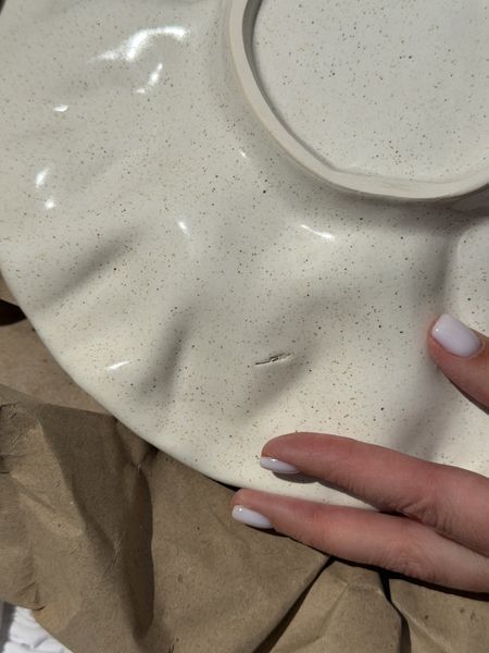 Тарілка Глибока Скеля 25 см Milk Stone Уцінка‼️ 5593296554202 фото