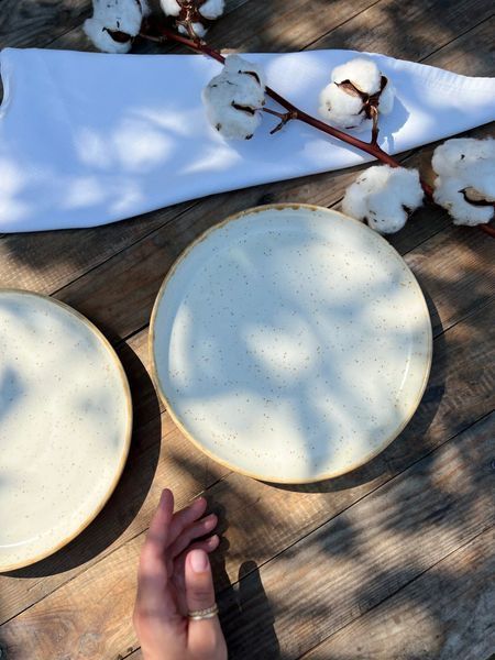 Тарелка Круглая с бортиком 22 см Cream Коричневый Лофт 617873250941 фото