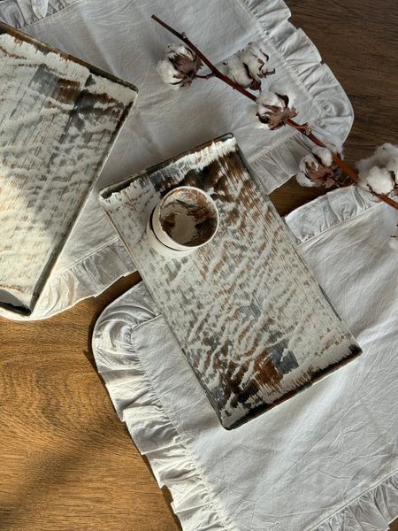 Тарелка для подачи Восточная Milk Stone 559798519182 фото