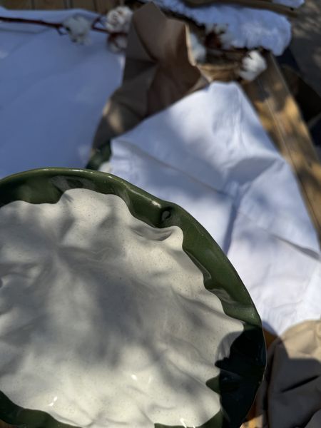 Тарілка Глибока Скеля 25 см Капучино Olive Уцінка‼️ 5593266675202 фото