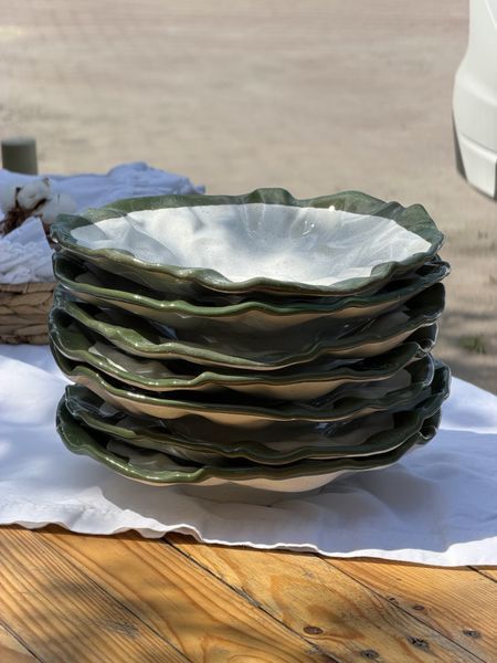 Тарілка Глибока Скеля 25 см Капучино Olive Уцінка‼️ 5593266675202 фото