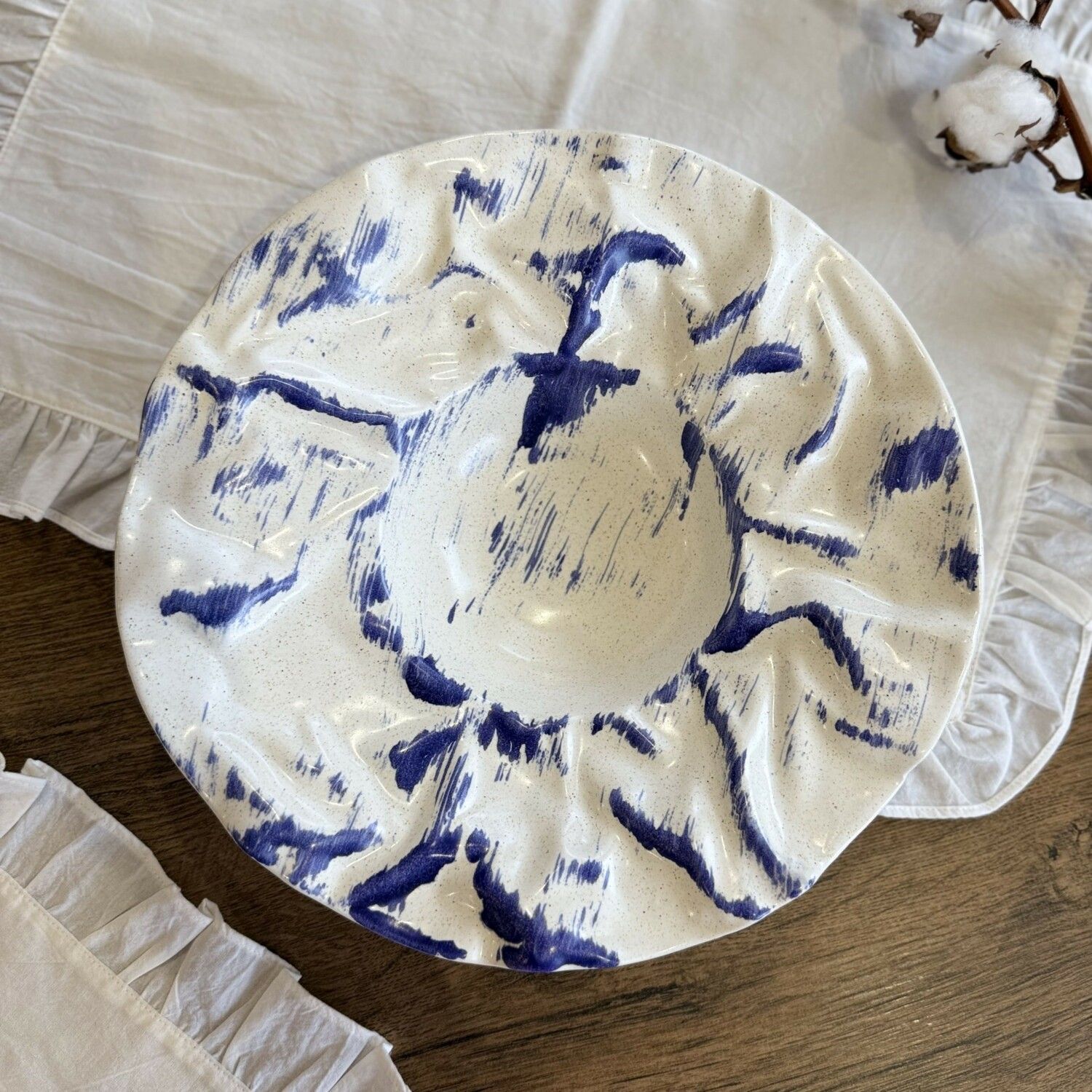 Синій Лофт Плюс - Decor Ceramics — крафтовий український посуд