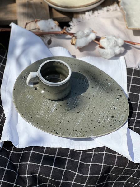 Тарілка Овальна 30 см / 24,5 см French Grey 958861951801 фото