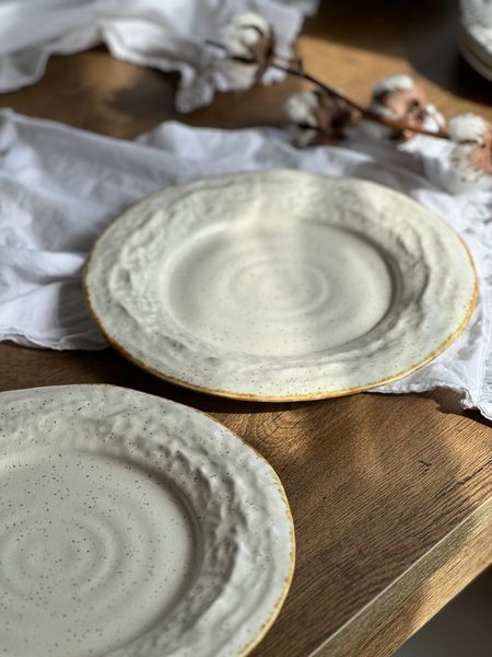 Тарелка Столовая Коралл 26 см Cream Коричневый Лофт 899703125552 фото