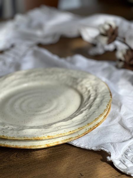 Тарелка Столовая Коралл 26 см Cream Коричневый Лофт 899703125552 фото