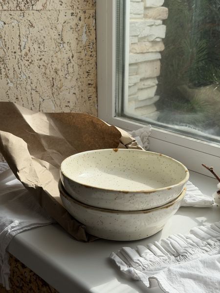 Тарілка NOVA 700 мл Cream Коричневий Лофт 55999114346 фото