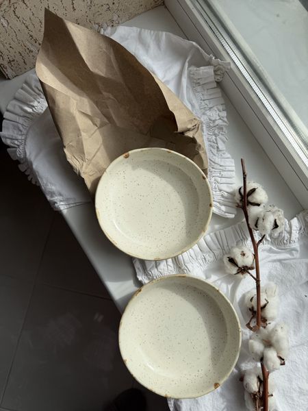Тарілка NOVA 700 мл Cream Коричневий Лофт 55999114346 фото