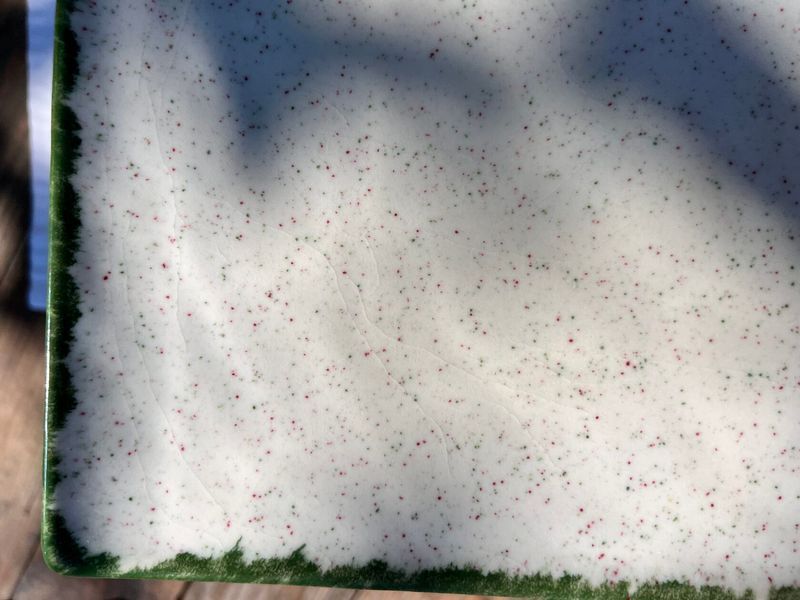 Тарелка для подачи Восточная Зеленый Барбарис 400821214241 фото