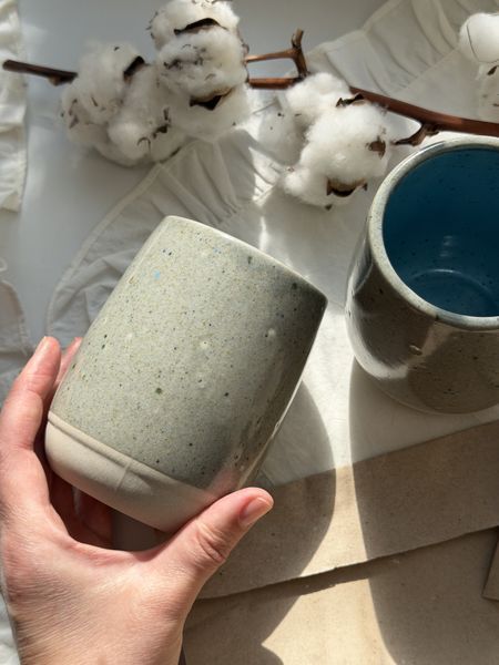 Тамблер Керамічний 370 мл Мокре Каміння Blue 402896806411 фото