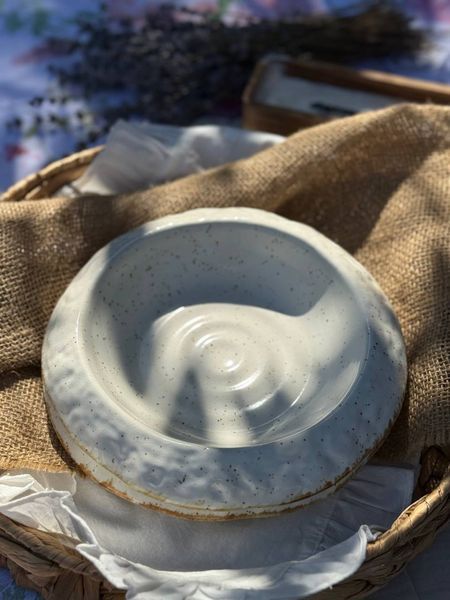 Тарілка для подачі Корал 750 мл Cream Коричневий Лофт 406933815392 фото
