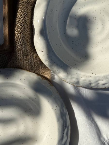 Тарілка для подачі Корал 750 мл Cream Коричневий Лофт 406933815392 фото