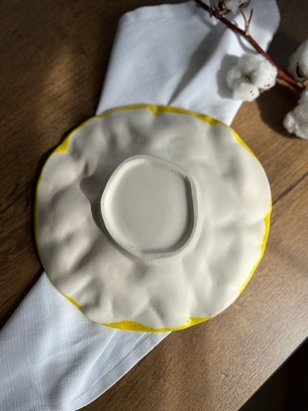 Тарілка Глибока Скеля 25 см Yellow Ocean 293122273351 фото