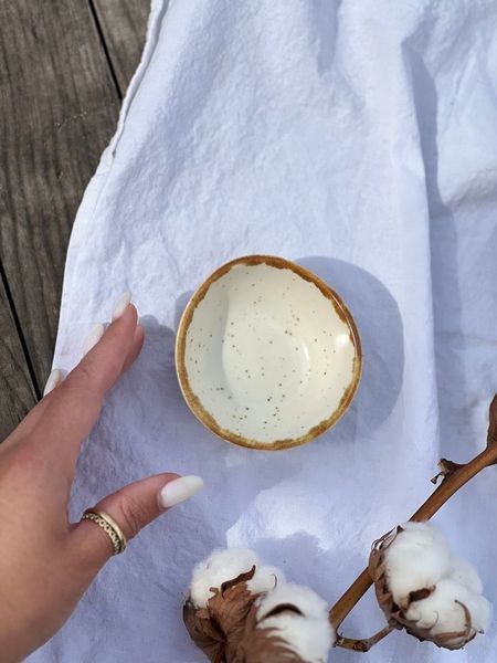 Соусник для Суші 40 мл Cream Коричневий Лофт 683851619422 фото