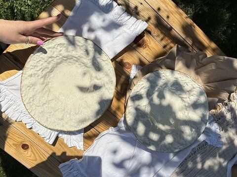 Тарілка для Пасти Cream Коричневий Лофт 264796553442 фото