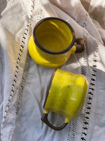 Чашка 200 мл Yellow коричневий мікс 876368046341 фото