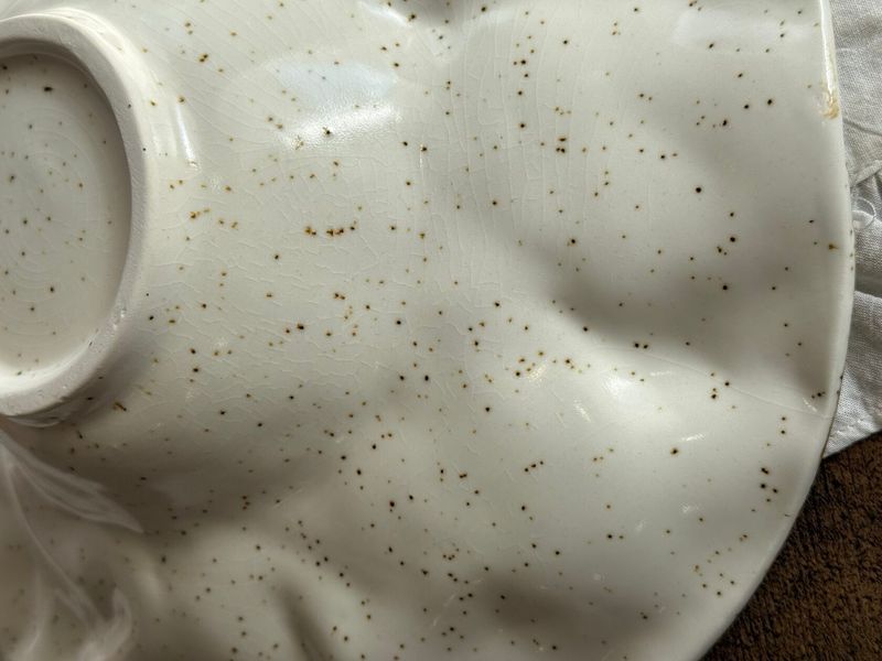 Тарелка для Пасты Скала 250 мл Cream Коричневый Лофт 561664228952 фото