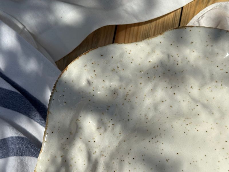 Тарелка для подачи LAVA Cream Коричневый Лофт 538140934652 фото